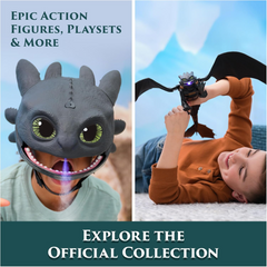How to Train Your Dragon Hug and Glide Toothless Figure