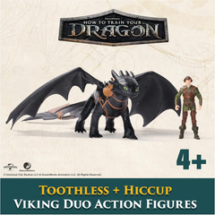 How to Train Your Dragon Toothless and Hiccup Set