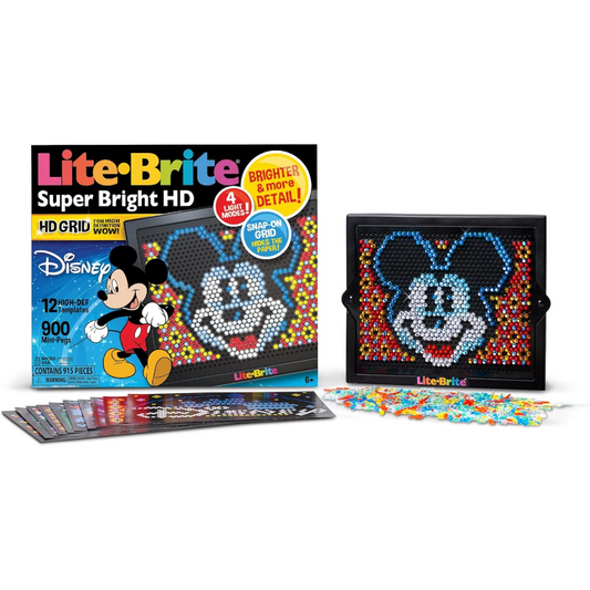 Lite-Brite Super Bright HD Disney 100th Anniversary Edition