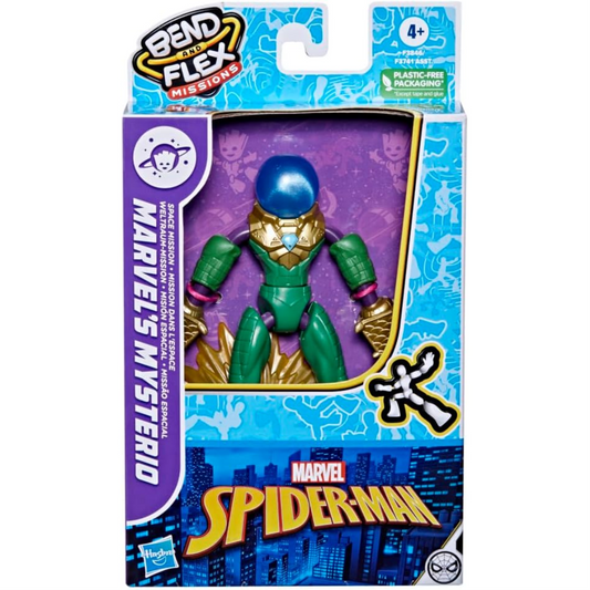 Marvel Spider-Man Bend and Flex Mysterio Action Figure