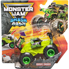 Monster Jam Grave Digger Smash and Bash Playset