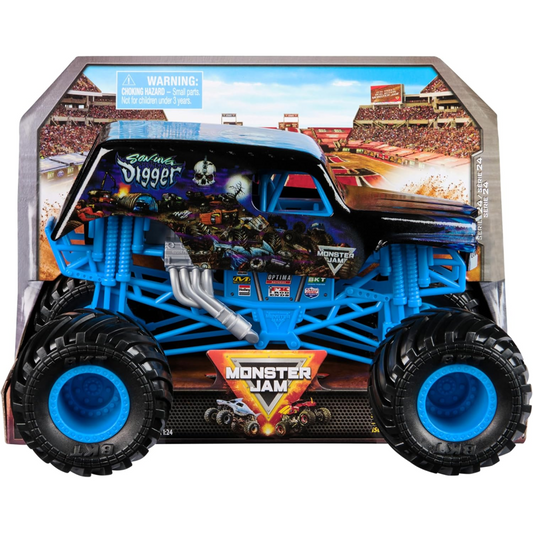 Monster Jam Son-Uva Digger Monster Truck Die-Cast 1:24 Scale