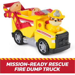 Paw Patrol Fire Rescue Rubble Fire Dump Truck