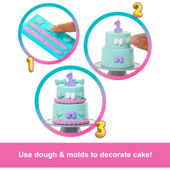 Barbie JFG72 Blue PARTY UNBOXED Pet Birthday Series (JFG68)