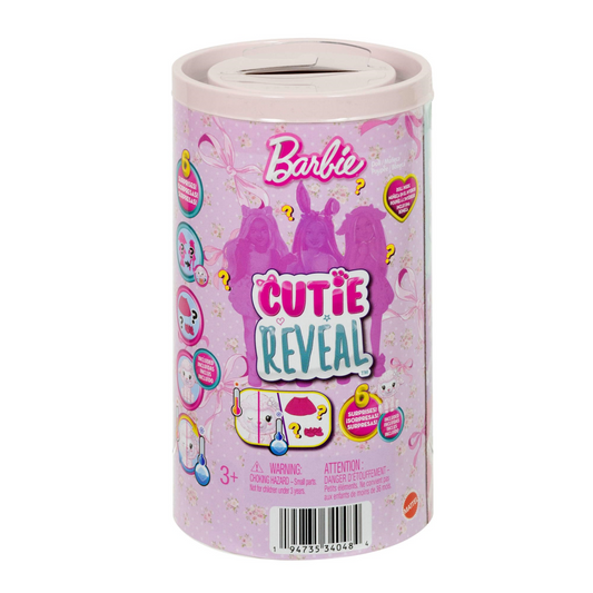 Barbie Cutie Reveal JMW63 Chelsea Dolls BLIND BOX Lamb, Bunny or Kitty (JGH75)