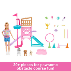 Barbie and Stacie to the Rescue HRM10 PUPPY PLAYGROUND Playset