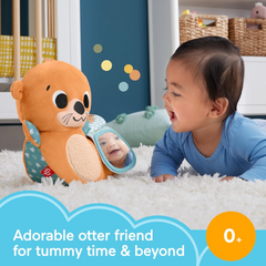 Fisher-Price 2-in-1 Rockin’ Tummy Time Otter