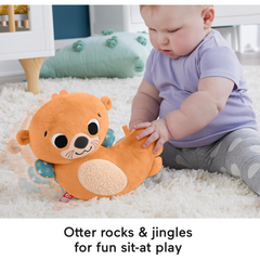 Fisher-Price 2-in-1 Rockin’ Tummy Time Otter