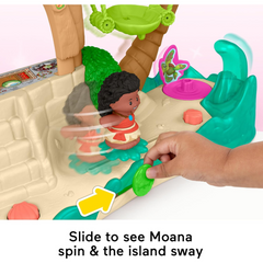 Fisher-Price Disney Princess Moana Adventure Village Little People Playset