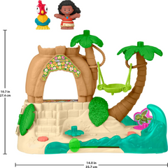 Fisher-Price Disney Princess Moana Adventure Village Little People Playset