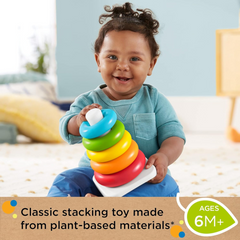 Fisher-Price Rock-a-Stack Plant-Based Toy