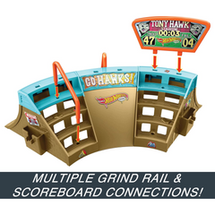 Hot Wheels Skate Stadium Skatepark Tony Hawk Playset