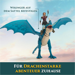 How to Train Your Dragon Deadly Nadder and Astrid Figure Set
