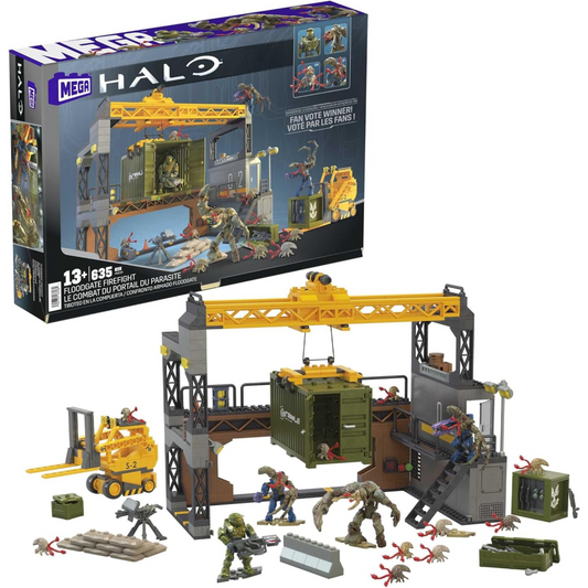 Mega Halo Floodgate Firefight Building Set
