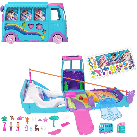 Polly Pocket Pet Mobile Adventure Playset