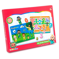 Cocomelon Peg Board Puzzles