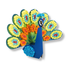 PlayMais 3D Mosaic Peacock Creative Set