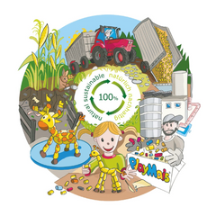 PlayMais 3D Mosaic Peacock Creative Set