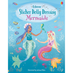 Usborne 973434 MERMAIDS Sticker Dolly Dressing Book