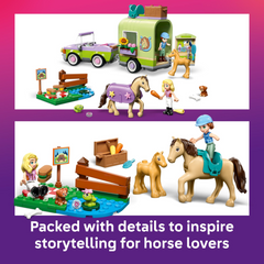Lego Friends 42695 Horse & Baby Foal Trailer