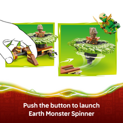 Lego Ninjago 71850 Lloyd vs Earth Monster Spinner