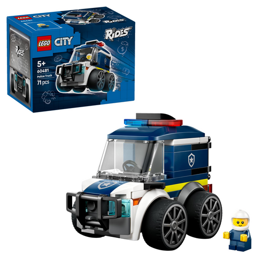 Lego City 60481 RIDES Police Truck