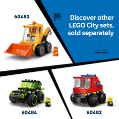 Lego City 60481 RIDES Police Truck