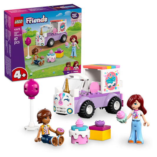 Lego Friends 42675 Unicorn Cake Delivery Car