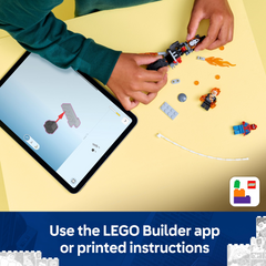 Lego Marvel 76335 Spider-Man vs. Ghost Rider Motorcycle