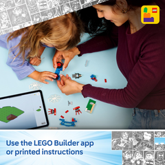 Lego Marvel 11206 Spider on his Motorcycle vs. Rhino