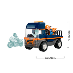 Lego City 60491 Motorcycle Transporter