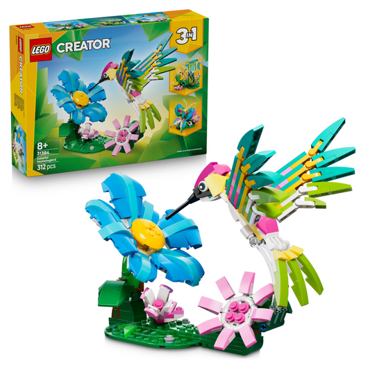 Lego CREATOR 31384 Wild Animals Colorful Hummingbird