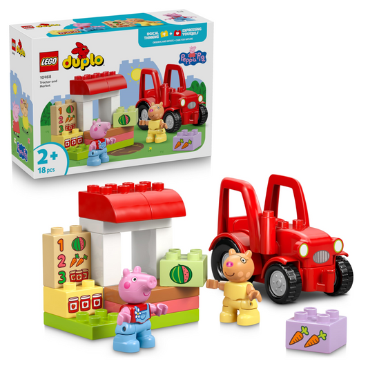 Lego Duplo 10468 Tractor and Market