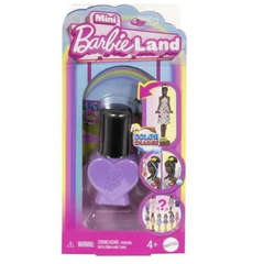 Barbie Mini Barbie Land Dolls in Nail Polish Bottle Blind Box