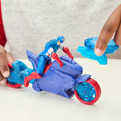 Marvel Avengers CAPTAIN AMERICA Shield Shot Cycle Vehicle