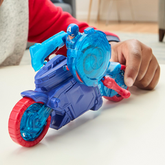 Marvel Avengers CAPTAIN AMERICA Shield Shot Cycle Vehicle