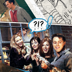 Friends The Television Series 1000 Piece Jigsaw Puzzle