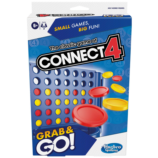 Hasbro Gaming Grab and Go Connect 4 Travel Game