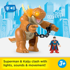 Imaginext DC Super Friends Superman Kaiju Clash Playset