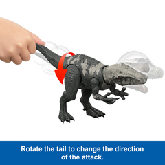 Jurassic World Rebirth Gigantic Thrashers Chilantaisaurus Dinosaur Figure
