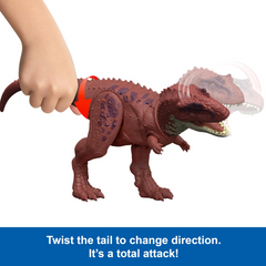 Jurassic World Rebirth Wild Roar Aucasaurus Dinosaur Figure