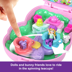 Polly Pocket Tea Party Bunny Playset