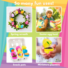 Abeec 12 Plastic Easter Eggs Set