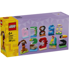 Lego Birthday Numbers Building Set