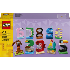 Lego Birthday Numbers Building Set