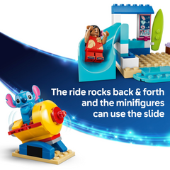 Lego Disney Beach Fun with Lilo & Stitch Building Set