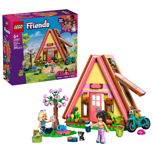 Lego Friends Nature Glamping Cabin Playset