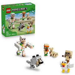 Lego Minecraft Chicken Jockey Desert Attack Building Set