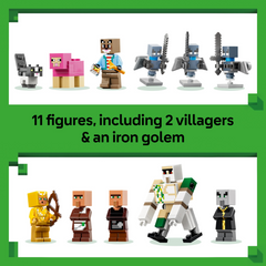 Lego Minecraft Evoker Village Attack Building Set