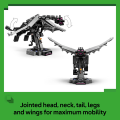 Lego Minecraft The Ender Dragon Building Set